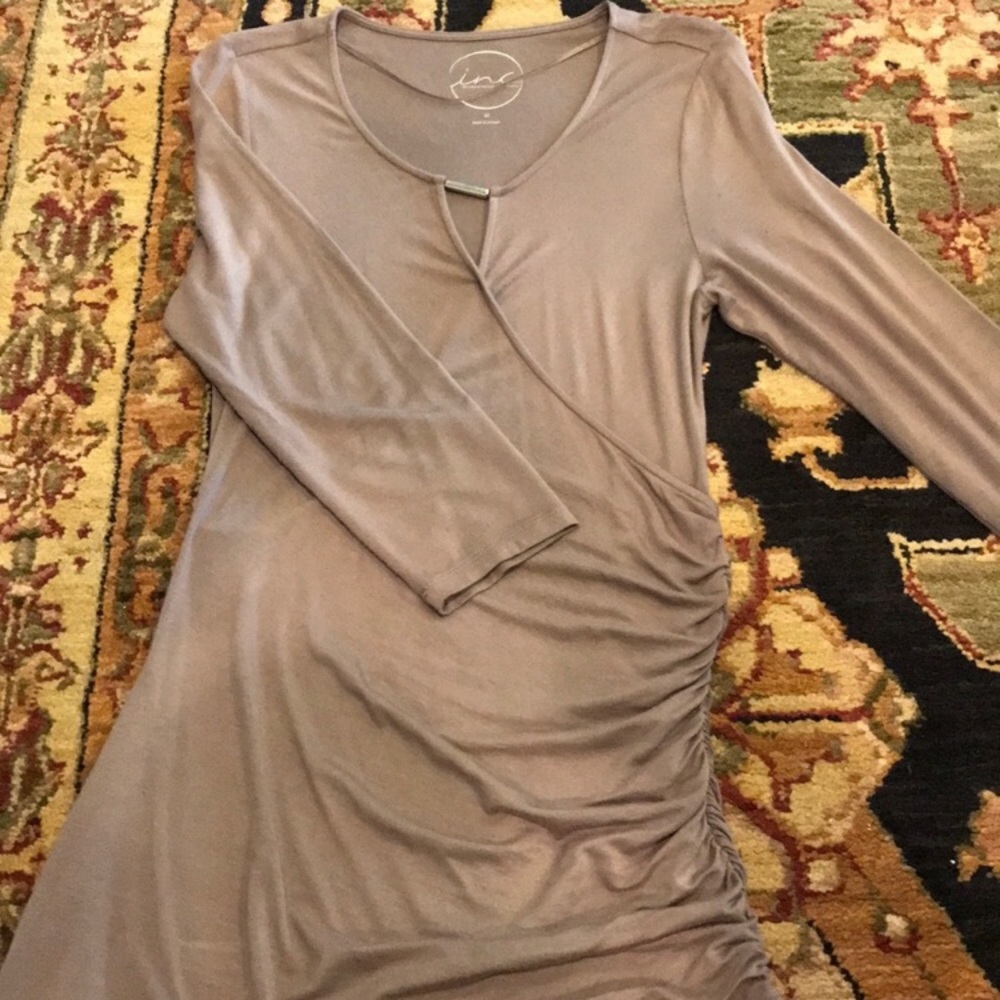 Tan INC Blouse